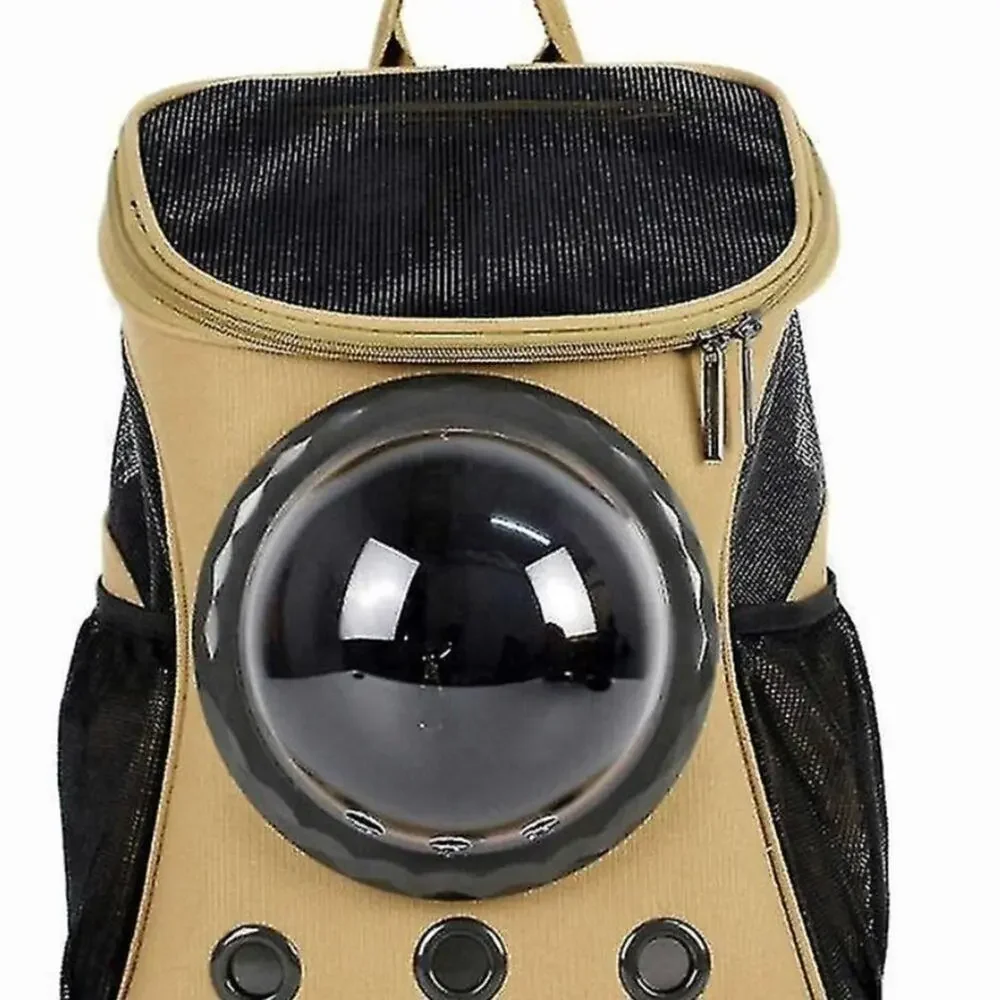 LOLLIMEOW PET BUBBLE CARRIER BACKPACK OUTDOOR TRAVEL‎ LARGE CANVAS BREATHABLE